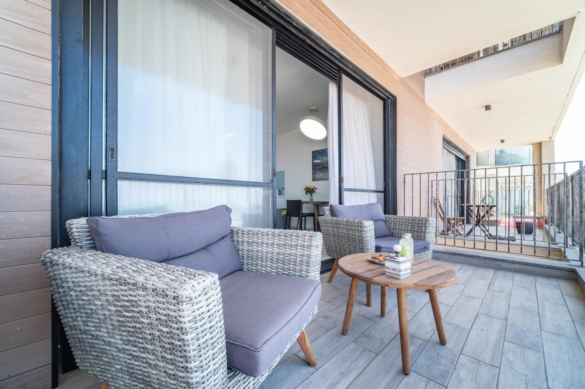 하이파 Bat Galim Full Sea View Balcony By Sea N' Rent 아파트 외부 사진