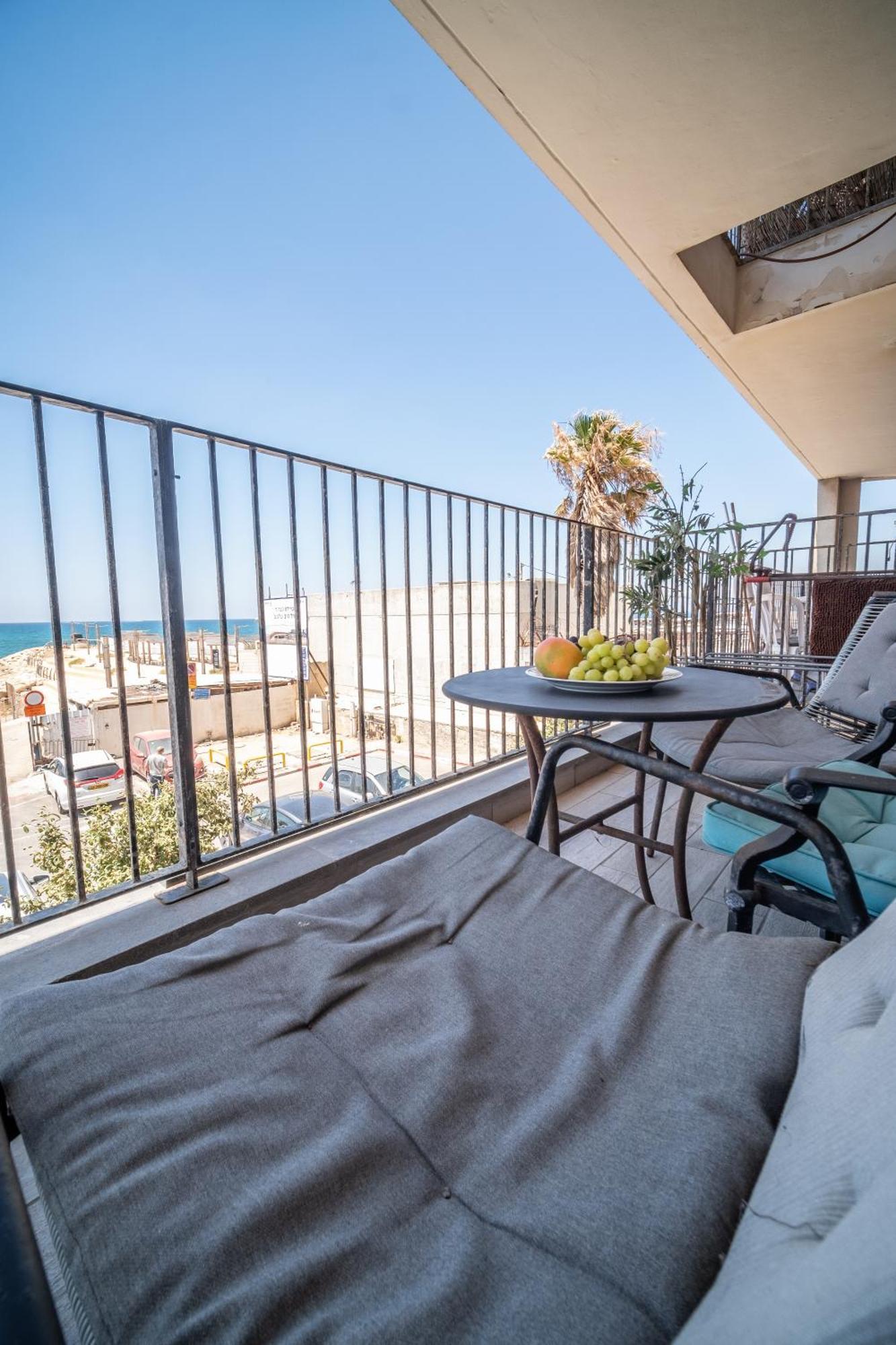 하이파 Bat Galim Full Sea View Balcony By Sea N' Rent 아파트 외부 사진